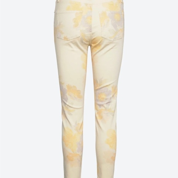 Ralph Lauren Pants Denim Jeans High-Rise Floral Stretch Skinny Ankle Size 12 - Picture 5 of 10